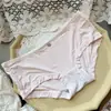 [80-120] 524 Seda de Hielo estampado lindo tiro bajo bolsa de ropa interior para mujer cadera con taladro ropa interior para mujer tiro bajo