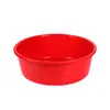 Jiahe Río Perla Cubeta Grande Baja Presión Resistente a Caídas Doméstica de PE Cubeta Plástica Grande Roja Cubeta para Lavar Pies Bañera Redonda para Niños