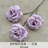 Buquê de Flores Artificiais Rosa Diamante de 3 Peças Produto Acabado Flores de Seda Artificial para Arranjos de Casamento Flores Plásticas para Decorações de Casamento