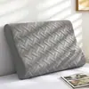 Fronha de látex para suor na cabeça 60x40 modelo quatro estações 50x30 fronha de travesseiro de espuma de memória de borracha 55x35 fábrica transfronteiriça
