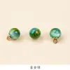 Botones Qipao Imitación Jade Río Estelar Luz Fluyente Perlas Nuevo Traje Tang Chino Hanfu Botones Decorativos Accesorios de Ropa DIY