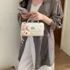 Bolsa Pequeña Versátil Nueva de Verano para Mujer, Bolso Cruzado, Estilo Coreano Ins, Bolso de Mano Acolchado de Moda de Este Año, Bolso Cuadrado Pequeño