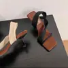 Sandalias de Tacón Fino Vintage Nuevas de Verano Chuyuji 2026, Doble Uso Suela Suave Punta Abierta Sandalias de Tacón Alto de Verano para Exteriores