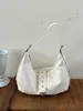 Bolsa de mão retrô de alta qualidade transfronteiriça, bolsa de bolinho da moda, grande capacidade, para garota de moto de alta qualidade, casual, versátil, de ombro único, sob o braço