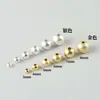 Cuentas de Plata de Ley S925 Cuentas Sueltas Estilo Antiguo Cuentas Redondas Pulsera DIY Hecho a Mano Cuentas de Plata Cuentas Espaciadoras Cuentas para Hilo Accesorios de Joyería de Plata