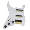 ST pastilla de panel simple doble pastilla de guitarra eléctrica simple de doble vía pequeña con corte interruptor de ruptura orificio para auriculares