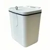 Cubo de basura de pared Mide para el hogar Cocina Sin agacharse Tamaño grande con tapa Baño Inodoro Cesta colgante para papel