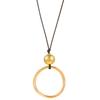 Collar largo transfronterizo de Amazon, estilo étnico retro, de aleación, con colgante geométrico, cadena de lana a juego, accesorios para mujer.