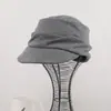 Boina plisada informal de estilo japonés para mujer, versátil para otoño e invierno, hace que la cara se vea más pequeña, gorra de vendedor de periódicos vintage de color liso