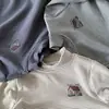 Ropa interior térmica Bangcheng para niños 2026 Nueva llegada de invierno Niños Rayas Cuello medio alto Ropa interior cálida Bebé Ajustado Ropa de otoño