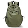 Mochila de Gran Capacidad Ligera Impermeable de Nailon para Viajes al Aire Libre Mochila para Estudiante de Secundaria con LOGOTIPO Impreso