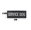 Bordado de pastor bolsa de brazalete de velcro pegatinas insignia etiqueta de tela en servicio de entrenamiento insignia de perro de servicio parche de insignia de moral