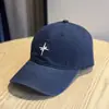 Novo Boné de Baseball de Tecido Macio de Alta Qualidade para Mulheres, Marca Tendência Primavera e Verão Chapéu com Viseira para Proteção Solar, Chapéu de Cor Sólida para Homens