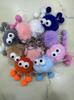 Boneca Fofa de Bola de Carvão Pequeno Pingente Chaveiro de Pelúcia Decoração de Mochila Máquina de Vendas Boneca Pequena Fabricante de Bonecas Atacado