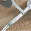Organizador de cables de datos, Correa de velcro, Organizador de cables, Sujetacables de computadora, Correa de gestión de cables de escritorio, Correa de fijación de cables