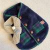 Colete de Outono e Inverno para Cães Pequenos, para Cães de Porte Pequeno a Médio, Casaco de Lã para Gatos com Cachecol, Roupa para Pet