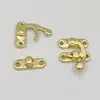 Fabricante Personalizado Mayorista Cinco Metal Engrosado Caja de Equipaje Caja de Joyería Accesorios Gancho de Cuerno sin Clavos Cerradura Tamaño Pequeño