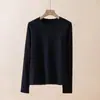 Capa base de acetato y cachemira de cuello alto medio para mujer, corte ajustado, color liso, engrosada para abrigar, ropa interior para mujer al por mayor