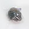 Cordón de campamento recto, bola de alambre de acero, cuenco de acero inoxidable, olla de lavado, cepillo, bola de limpieza, cocina, hogar, puede colgar la bola de melón sin que se caiga la seda.