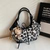 Bolsa Estilo Retro Coreano, Nova Bolsa de Mão Grande com Laço para o Dia a Dia, Bolsa de Ombro, Bolsa Tote, Novo Estilo de Nicho Coreano