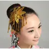 Jiaozhou Yangko tocado abanico apertura danza plaza danza cuadrada tocado de plaza danza clásica folclórica latina actuación de danza cuadrada por Mai Taibao