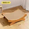 Tábua de arranhar gato Ninho de gato Sisal Resistente ao desgaste Despejo grande poltrona reclinável Placa de garra de gato integrada Anti-gato Scratch Sofá Brinquedo para gatos