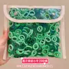 Anillo para el Pulgar de Color Caramelo para Niños Cuerda Elástica Alta para el Cabello de Niñas Cuerda para el Cabello Cabello de Bebé Accesorios para el Cabello