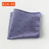 Bolsillo de la Camisa del Traje Bufanda Banquete de Bodas Negocios Poliéster Seda Bufanda Cuadrada Pequeña Pañuelo de Bolsillo Fábrica de Shengzhou Pañuelo Rayado para Hombres