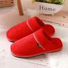Pantuflas de Algodón Hechas a Mano de Pana para Mujer para Interior de Casa para Hombre Invierno Boda Cálidas Antideslizantes Posparto Antideslizantes Zapatos de Algodón Otoño