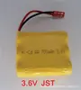 Paquete de baterías para juguetes 9.6 7.2 4.8 3.6 6v una al lado de la otra batería recargable batería de juguete con control remoto venta al por mayor