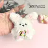 Muñecos para lanzar en bodas, llaveros de peluche, colgantes de muñecos para mochilas de mujer, pequeños regalos promocionales al por mayor