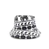 Chapéu de Pescador Estampado Digital de Elefante Mais Vendido Transfronteiriço Chapéu Balde da Moda Versátil Comércio Exterior Amazon TEMU AliExpress