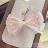 Grampo de Cabelo Laço Doce Francês Tridimensional Renda Fofa Fada Artesanal Versátil Acessórios de Cabelo Grampo de Cabelo Atacado