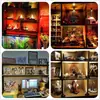 Foco led mini pequeño 1w mostrador de exhibición de joyería cabinet de vino modelo de mano foco de montaje abierto lámpara tándem adhesiva