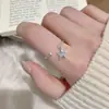 Anillo de Estrella de Diseño de Nicho Estilo Ins para Mujer, Moda Coreana Simple, Anillo Abierto Único y Versátil para el Dedo Índice