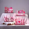 Nueva Decoración Creativa de Amor para el Día de San Valentín Decoración de Madera para el Hogar Decoraciones de Mesa para Ambiente