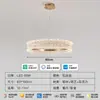 Sala de Estar Minimalista Italiano Moderno Simples Lustre Espectro de Cristal Luxo Leve Sensação de Alto Padrão Lustre de Sala de Jantar Lago dos Cisnes