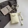Transfronterizo Verano 2026 Nuevo Estilo Perezoso Francés Dulce Bolso Cubo Nuevo Bolso Pequeño Cruzado de Hombro para Mujer