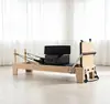 Cama Core Pilates Pequeña Cama Blanca Dos en Uno Cadillac Aleación de Aluminio Cama Core Estudio de Yoga Equipo de Pilates
