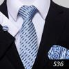 Nueva corbata de serie de rayas oblicuas azul marino para hombre, negocios, moda general, fabricantes de corbatas hechas a mano, venta al por mayor