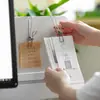 Clip de gancho de acero inoxidable Clip de secado Cola larga con clip de gancho Almacenamiento de cortina de ducha para el hogar Pinzas para calcetines Toalla facial sin costuras Pinza para la ropa