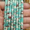 Venta al por mayor de cuentas sueltas, cuentas de cristal, accesorios de joyería para bricolaje, pulsera, junta espaciadora, cuentas planas de jade