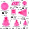 Molde de silicona para queso de simulación de tamaño grande y pequeño, cuadrado, redondo, para aromaterapia, creativo, para velas, molde para comida