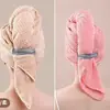 Toalla de Secado Rápido para Cabello Estilo Jiang Yan para Cabello Largo, Toalla y Toalla de Baño Integradas, de una Sola Pieza, Tamaño Grande, Sin Hebilla, Absorbente