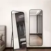 Espejo de Cuerpo Entero, Espejo de Piso a Techo, Espejo de Vestir de Celebridad de Internet para el Hogar, Espejo de Probador de Tienda de Ropa, Espejo Grande de Pared para Dormitorio de Niñas