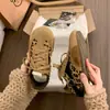 Zapatos de otoño con estampado de leopardo que aumentan la altura para mujer Agan, versátiles y cómodos, zapatillas estilo entrenamiento alemán, zapatos deportivos dobles casuales de punta redonda con suela blanda