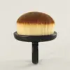 Pincel de Polvo para Uñas Estilo Anillo con Cerdas Finas Suaves, Mini Herramienta de Pretratamiento para Limpiar los Bordes de las Uñas
