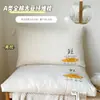 Núcleo de Almohada Clase A Hotel Estrella 100% Algodón Fibra de Soja, Almohada de Soporte Cervical 100% Algodón para Uso Individual en Casa