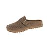 Chinelo Meia Plataforma Birkan Shoes Feminino para Verão Roupa Exterior 2025 Novo Versátil Slip-on Sandálias Sapatos com Furos