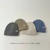 Gorro para Bebé Otoño e Invierno Simple Cálido y a Prueba de Frío Gorro de Lana Tejido para Niños y Niñas, Moderno y Versátil Gorro con Protección para las Orejas Gorro Frío Coreano